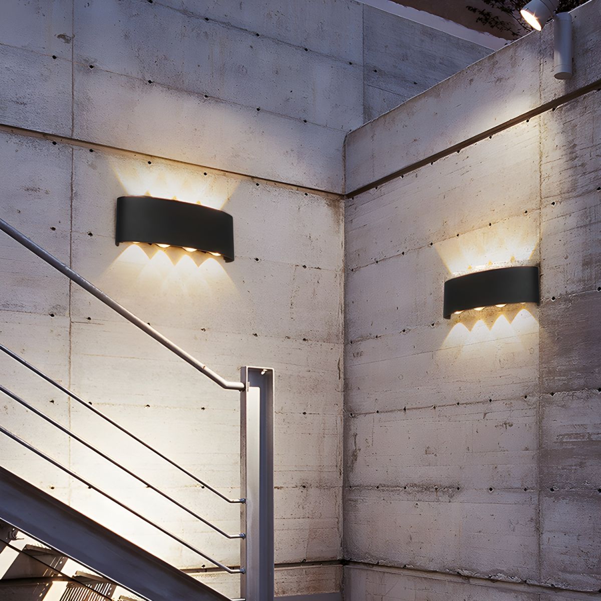 Applique murale LED extérieure étanche en aluminium │ RANDA