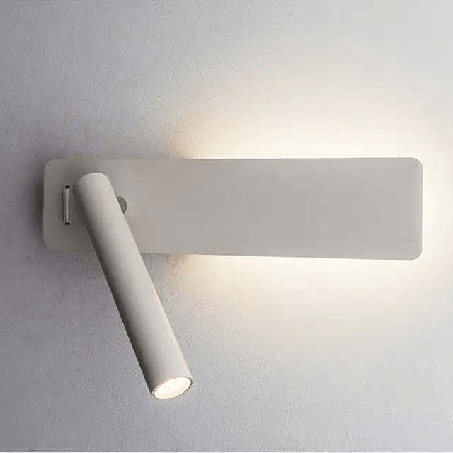Applique murale LED moderne avec double source lumineuse│ SKEPIR