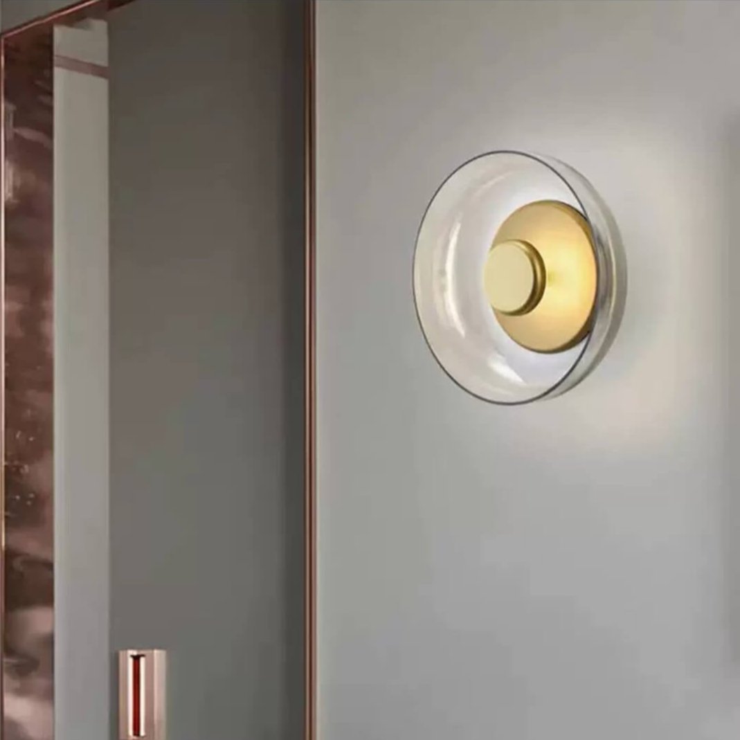 Applique murale en verre au design minimaliste │ GIANO