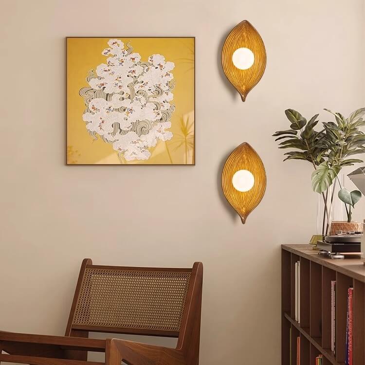 Applique murale LED en résine artistique│ ZITCA