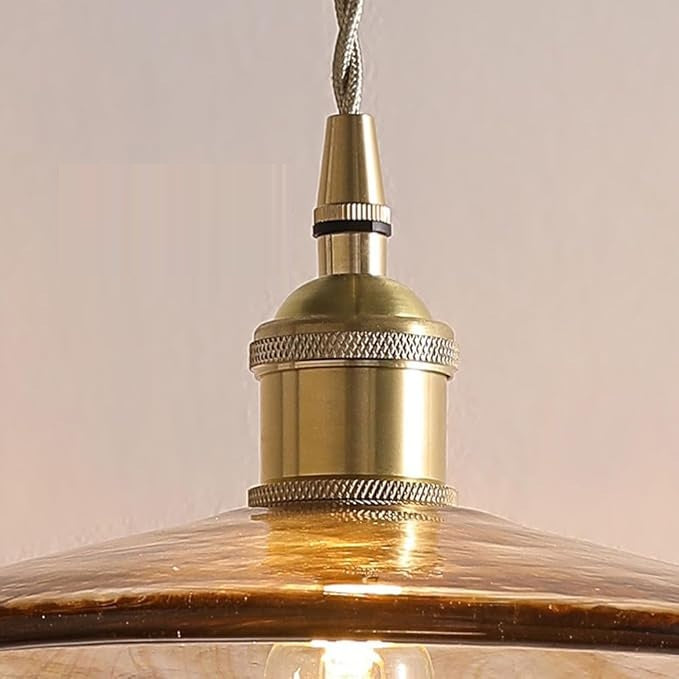 Suspension en verre vintage VALENKA