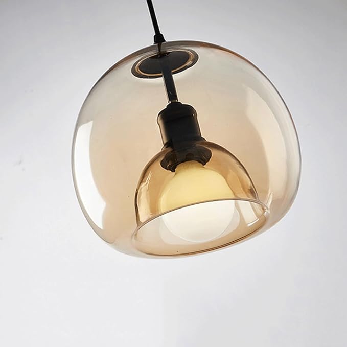 Suspension en verre fumé OPIA