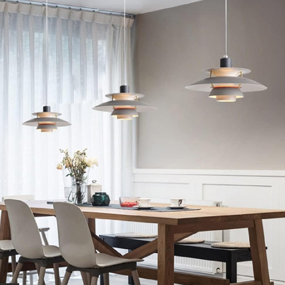 Suspension Japonais en métal ELIPSE