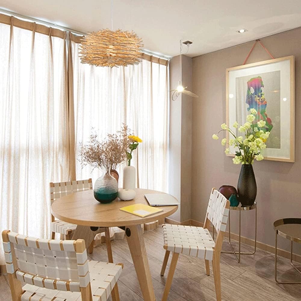 Suspension bohème en rotin RUCH