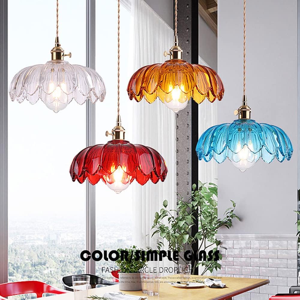 Suspension en verre vintage  FLORIDA