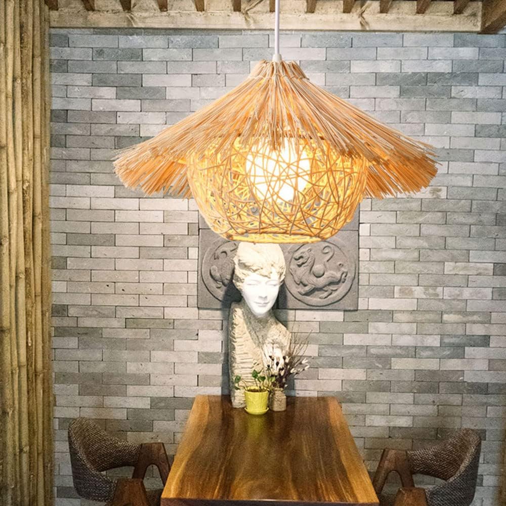 Suspension bohème en osier TABOH