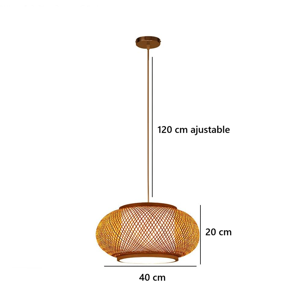 Suspension en bambou GALINA