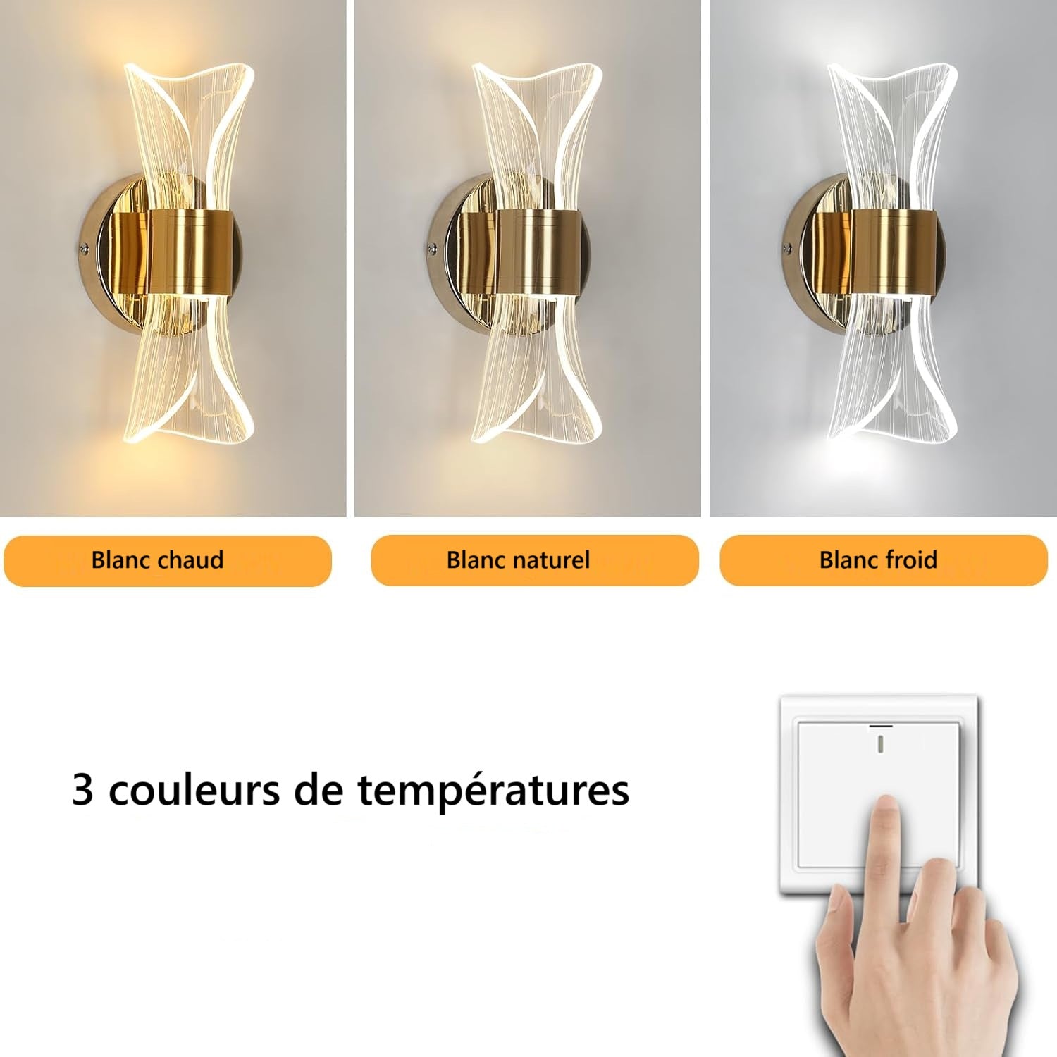 Applique murale LED au design moderne│ MINOLAG