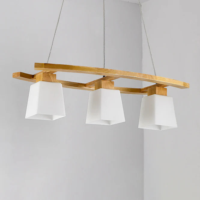 Suspension en bois RUFI