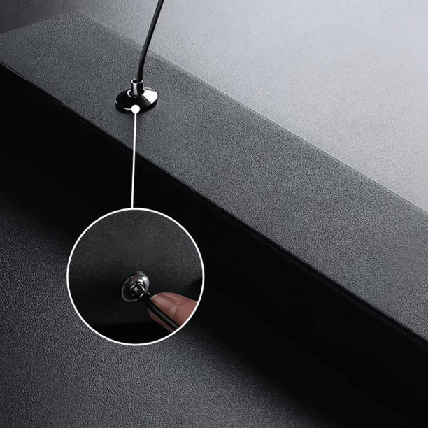 Suspension îlot cuisine LED en Métal et Bois | ELINE