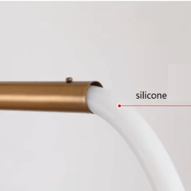 Suspension îlot cuisine LED en métal et silicone | FLEXITY