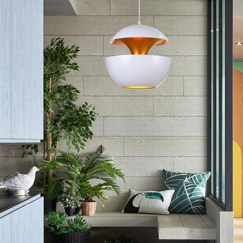 Luminaire suspension design scandinave en métal LED SIARA