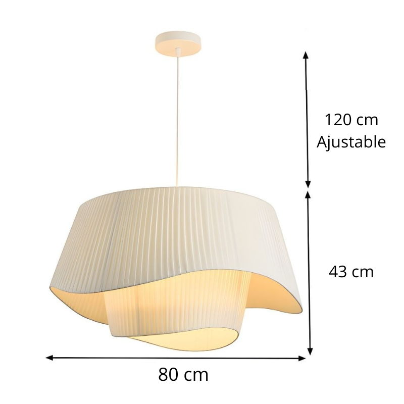 Suspension en tissu YOLANDE