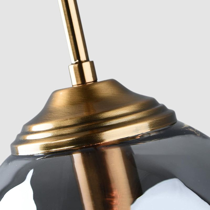 Suspension boule en verre