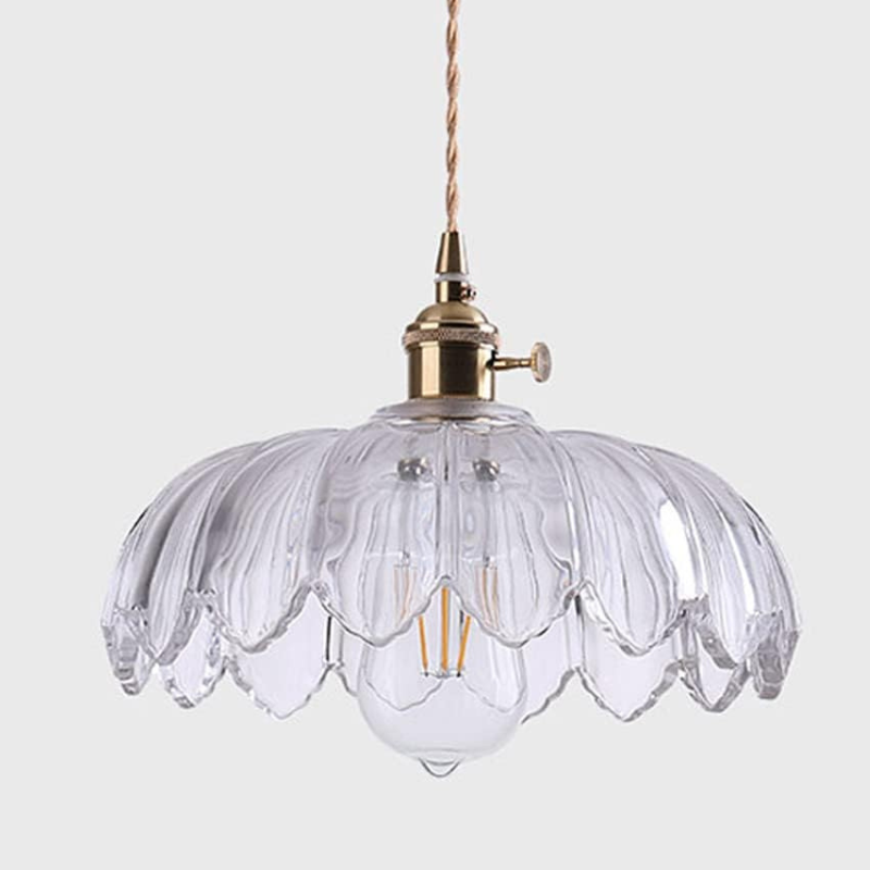 Suspension en verre vintage  FLORIDA