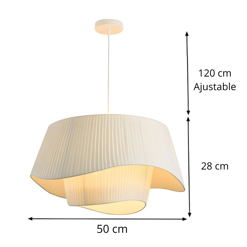 Suspension en tissu YOLANDE