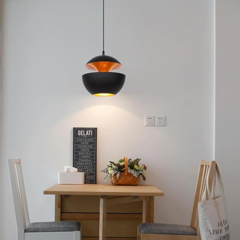 Luminaire suspension design scandinave en métal LED SIARA