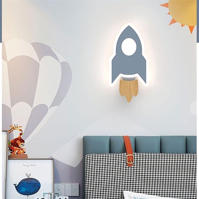 Applique murale pour chambre d'enfant  │ FUSEE
