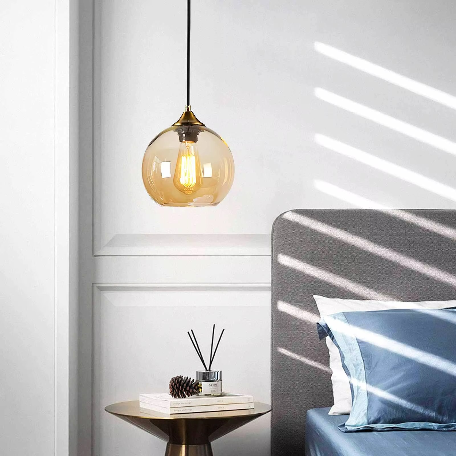 Suspension en verre soufflé ZODIO