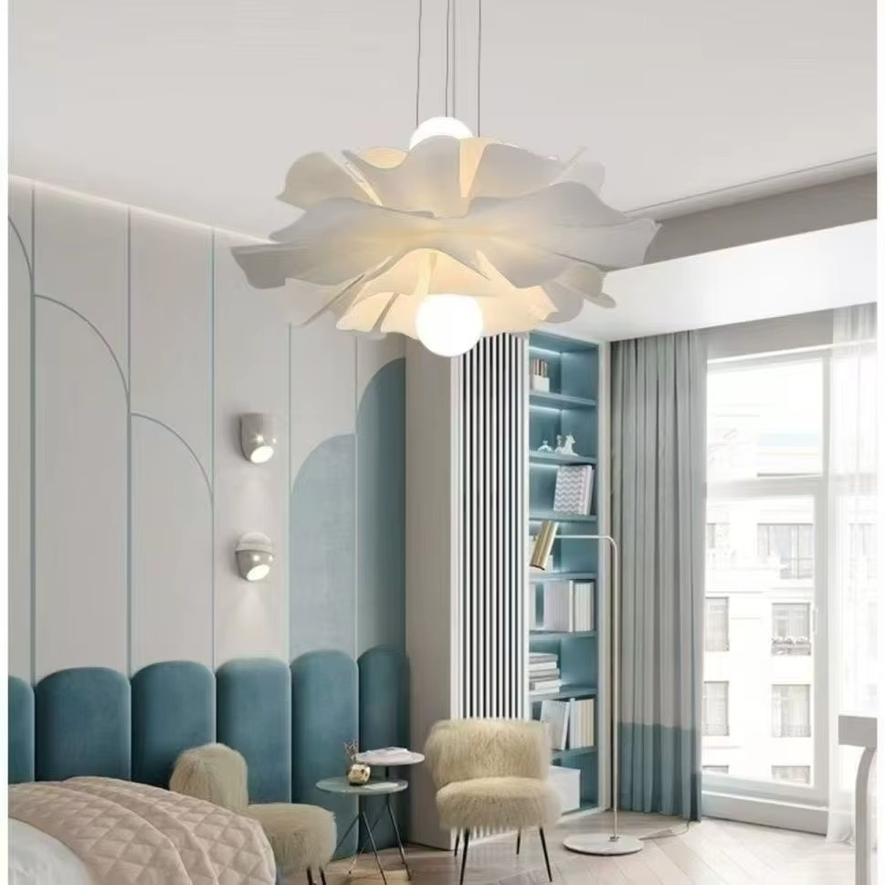 Suspension fleure en acrylique FLORA