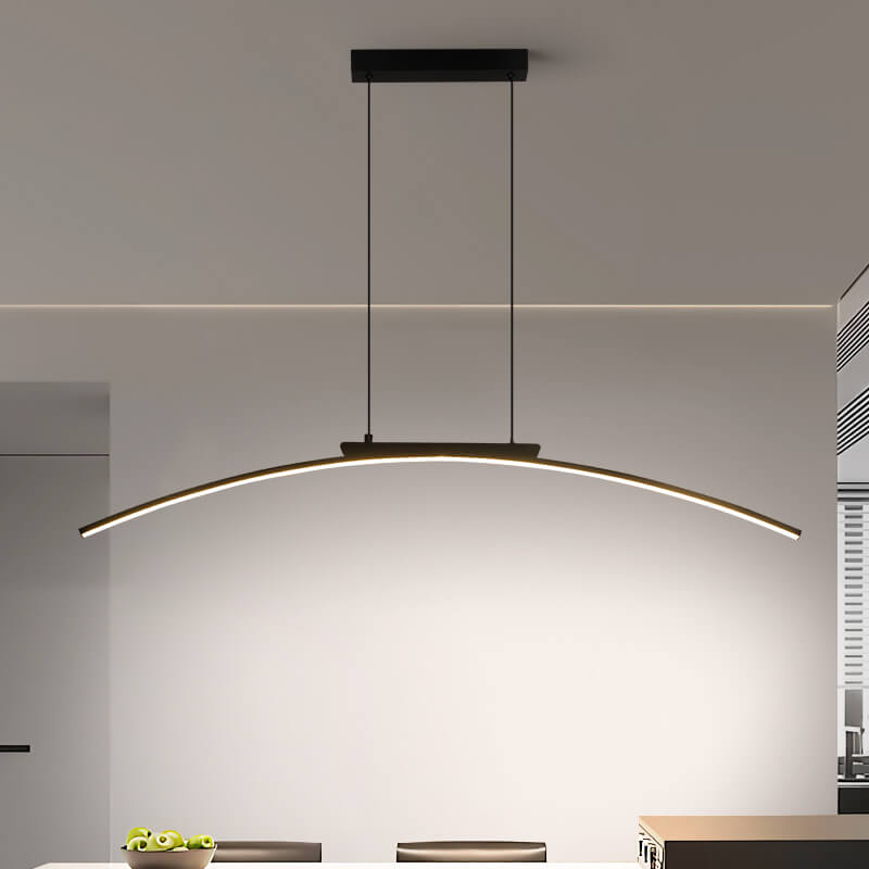 Suspension îlot cuisine LED en métal | INCURV