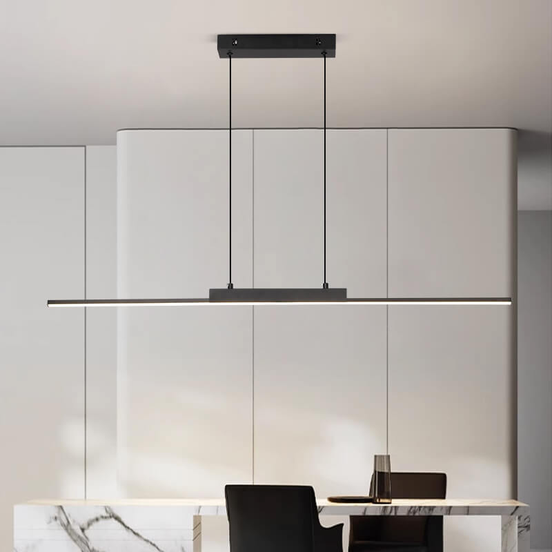 Suspension îlot cuisine LED en métal | LINEA