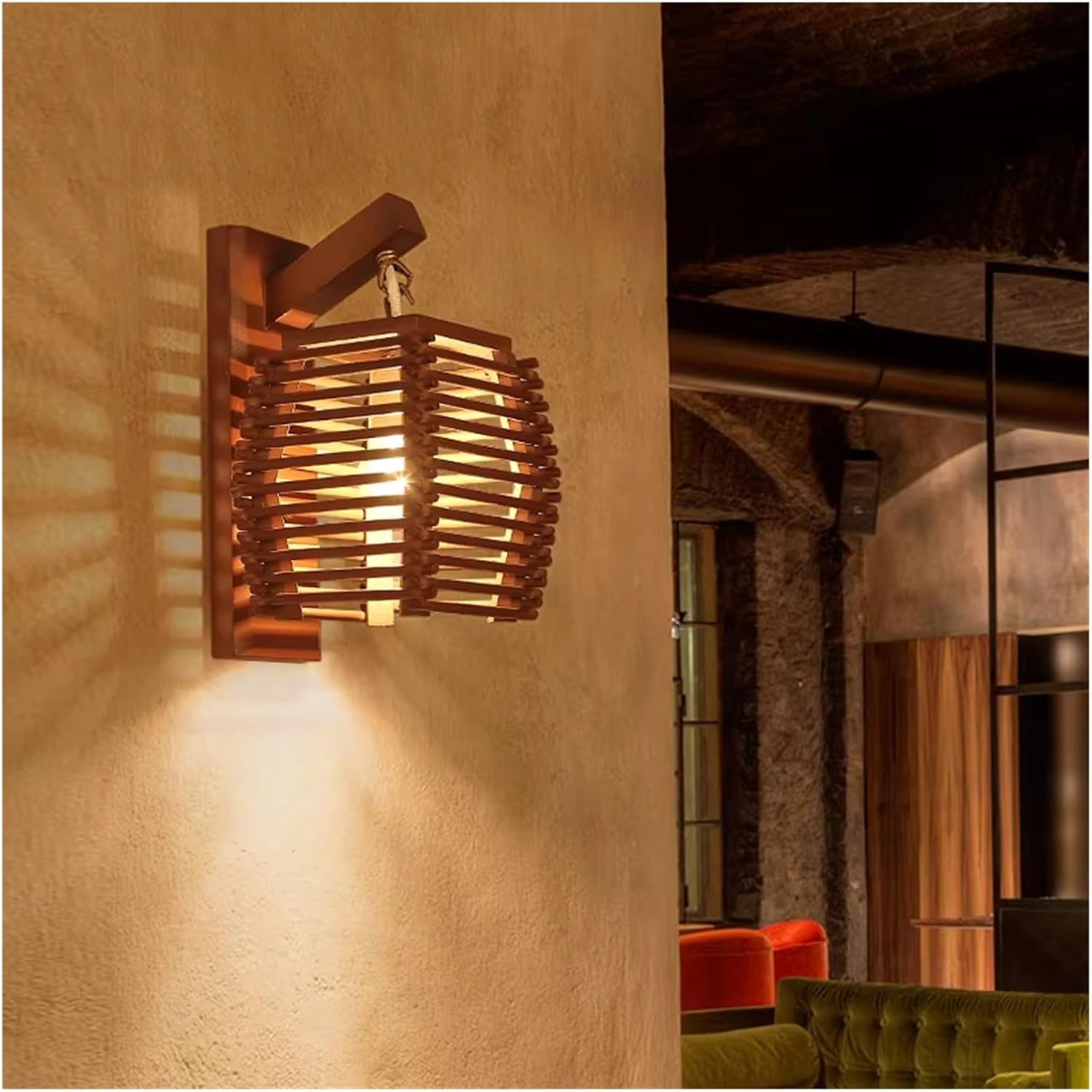 Applique murale en bois