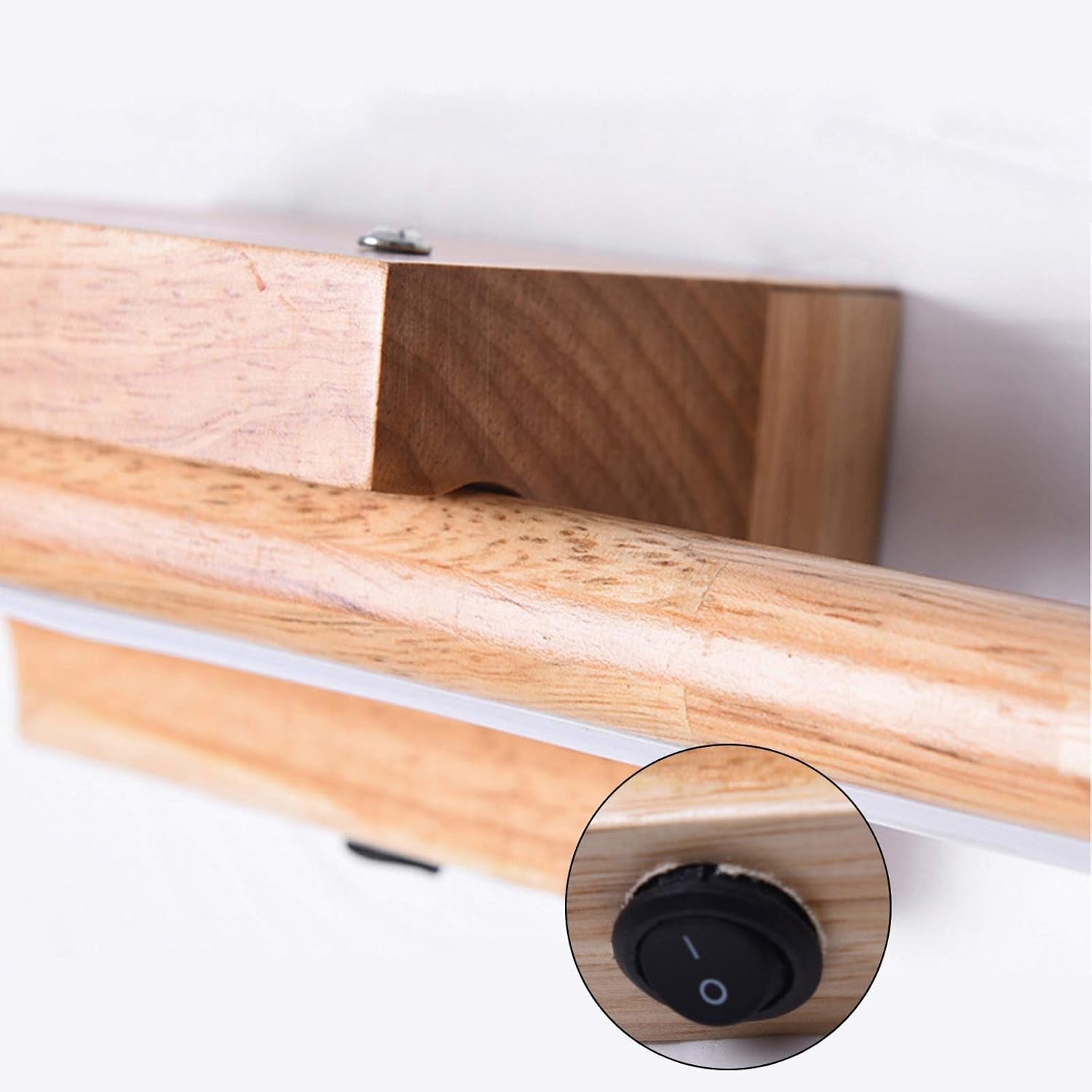 Applique murale LED salle de bain en bois │ ARLAB
