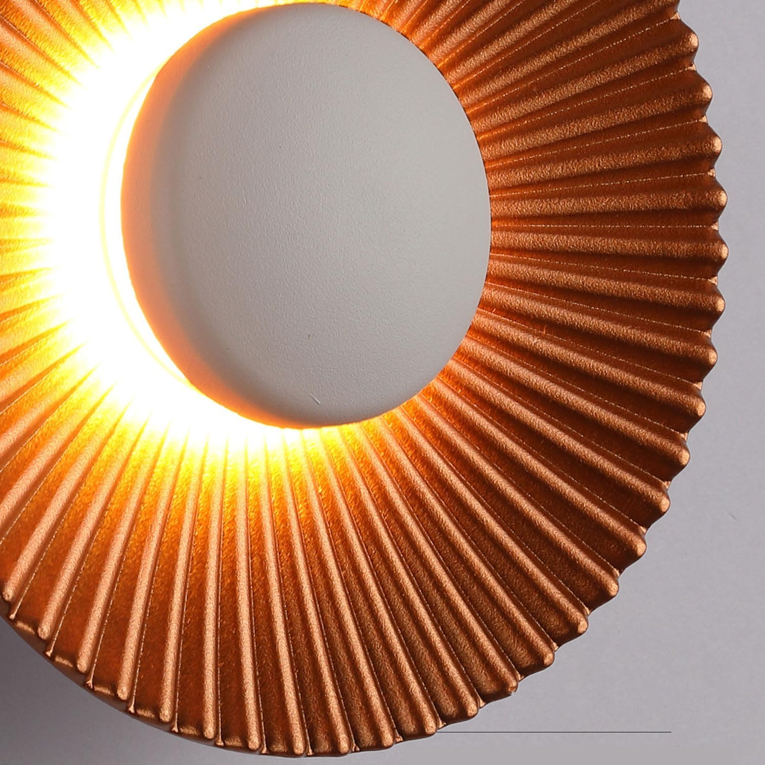 Applique murale LED moderne ronde en aluminium │ WASIDA
