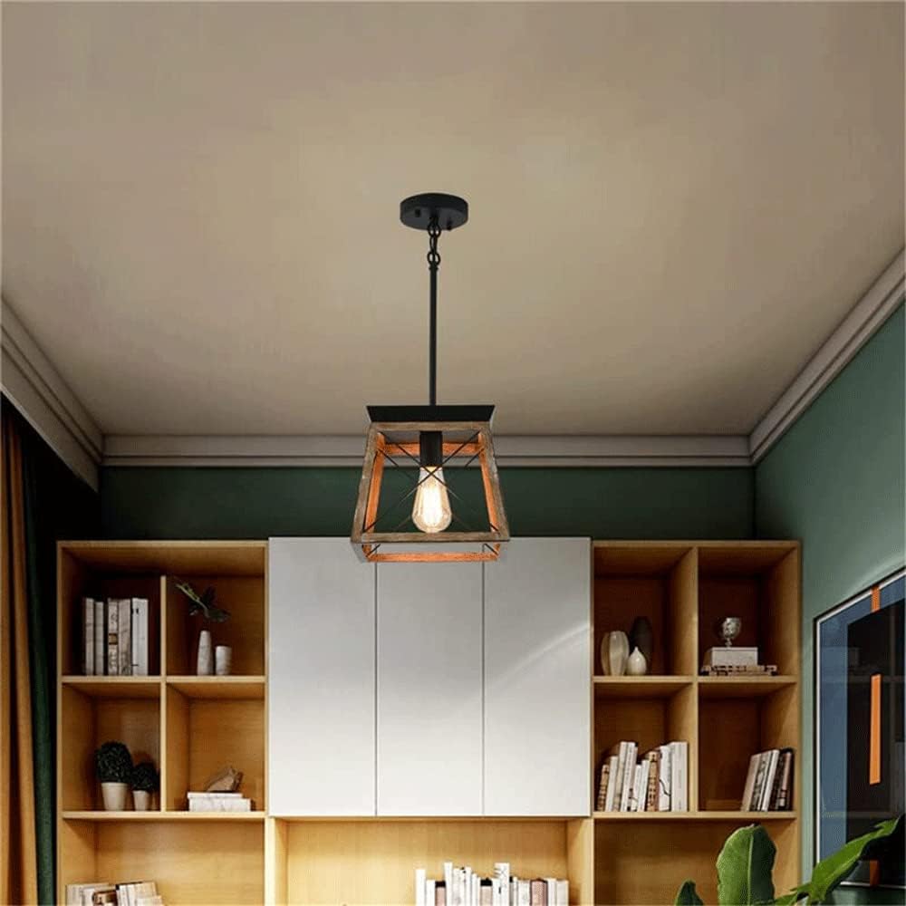 Suspension industrielle en bois AKENA