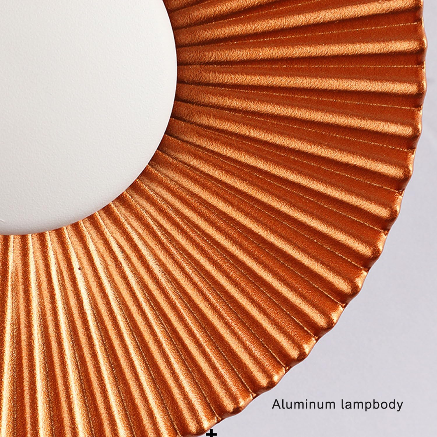 Applique murale LED moderne ronde en aluminium │ WASIDA