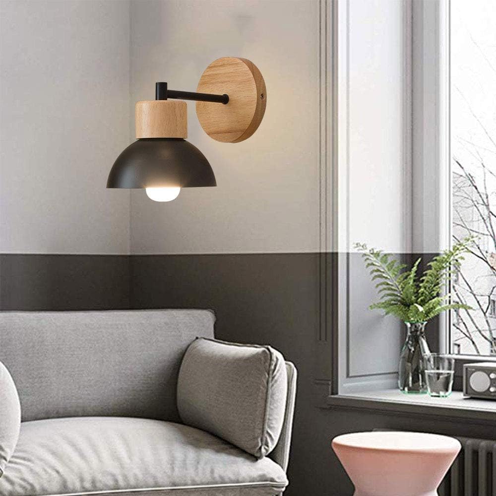 Applique Murale en bois vintage en forme de bol │ URLA
