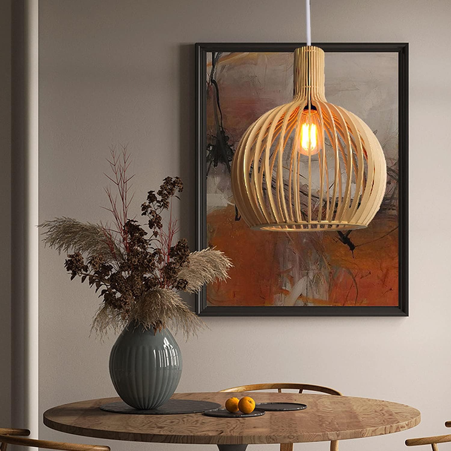 Suspension en bois PEAR