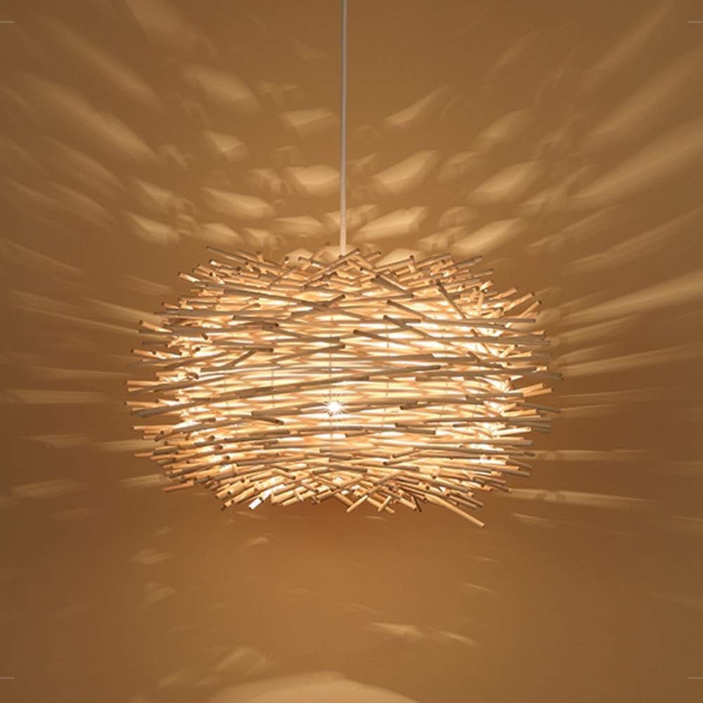 Suspension bohème en rotin RUCH