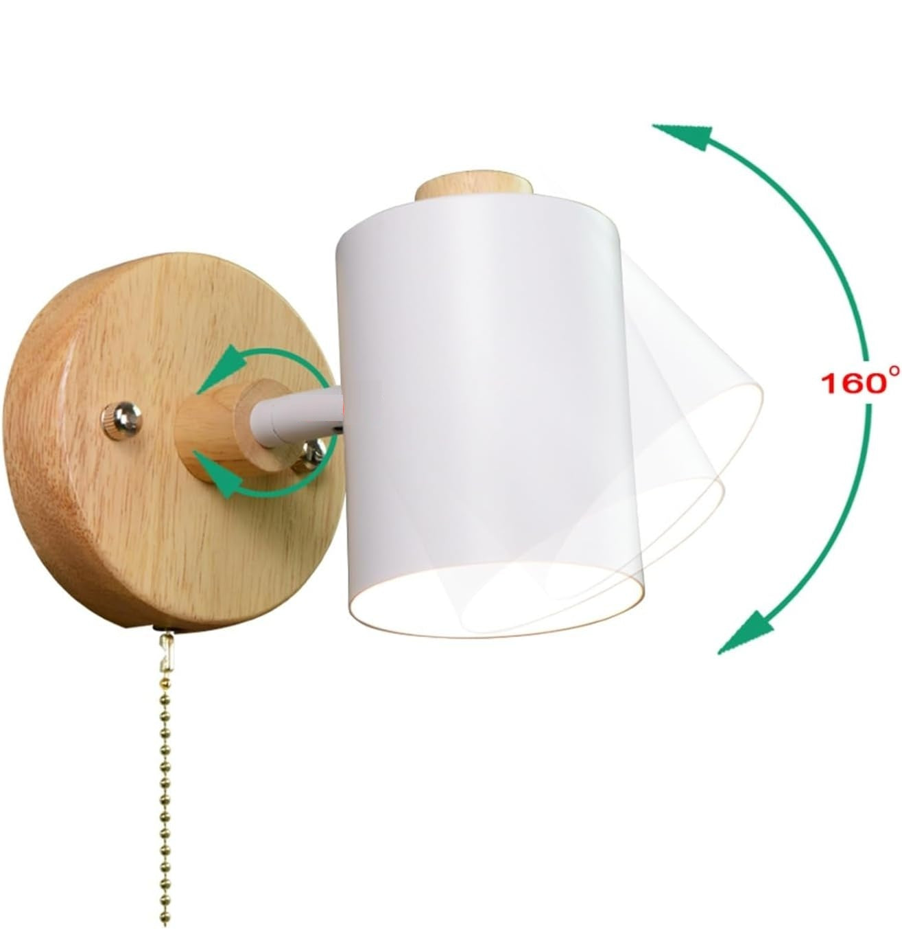 Applique murale articulée en bois │ LOYD