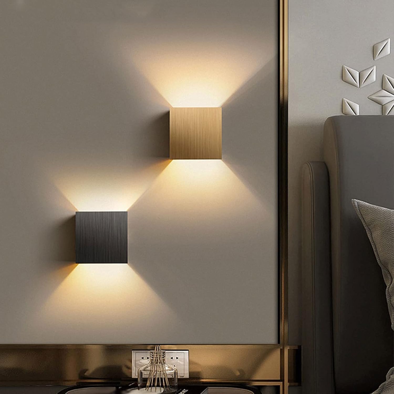 Applique murale LED carré nordique en aluminium │ ARLOJ