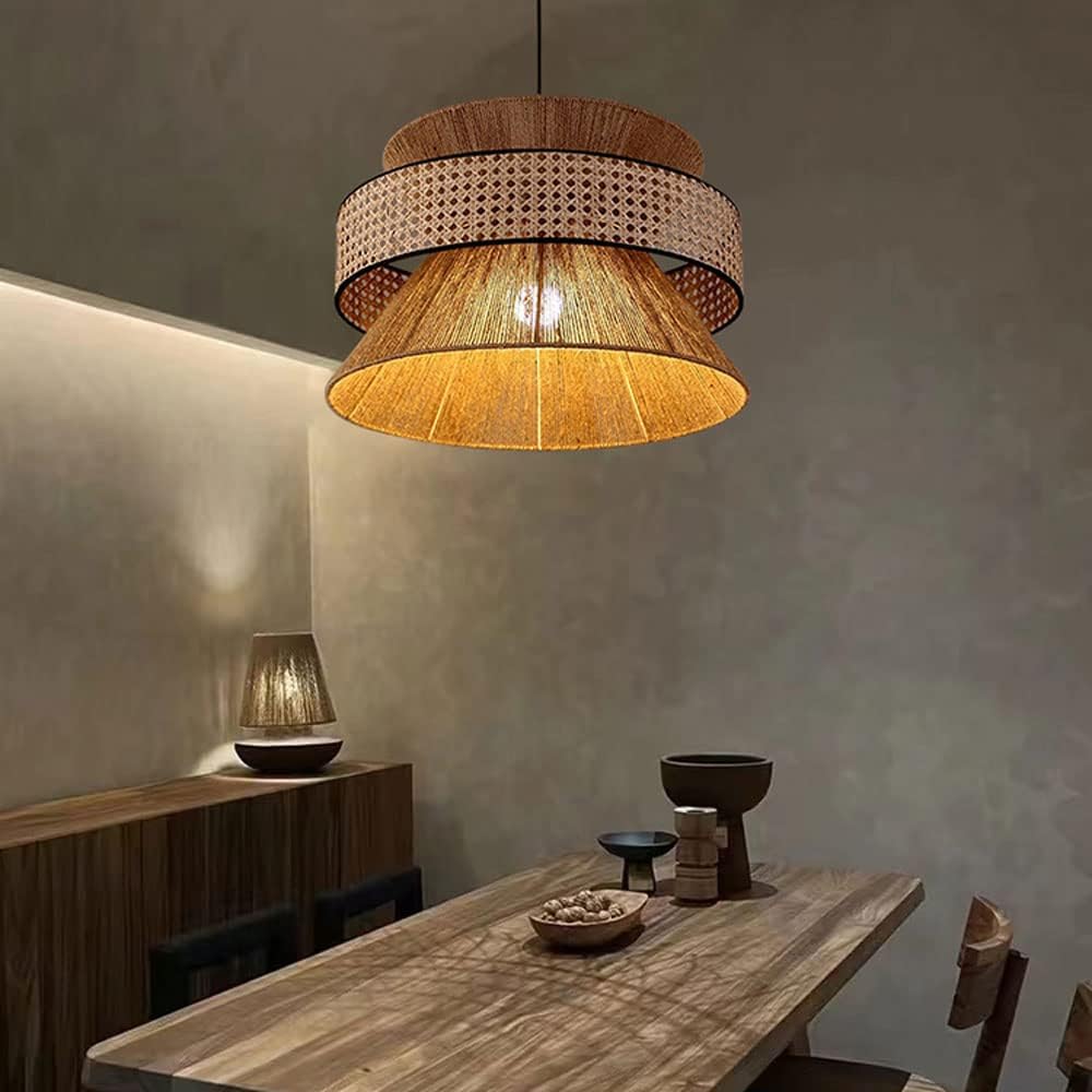 Suspension en rotin DIABOLO