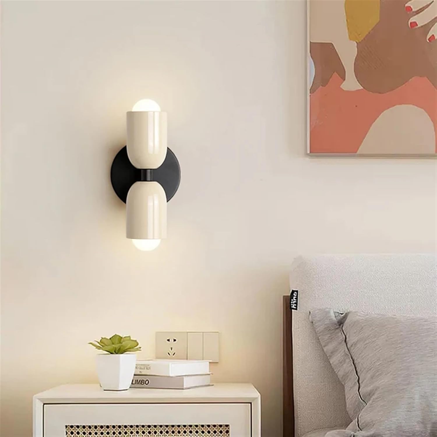 Applique murale double nordique en acier │ FELTO