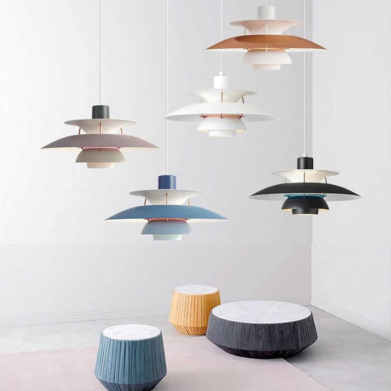 Suspension Japonais en métal ELIPSE