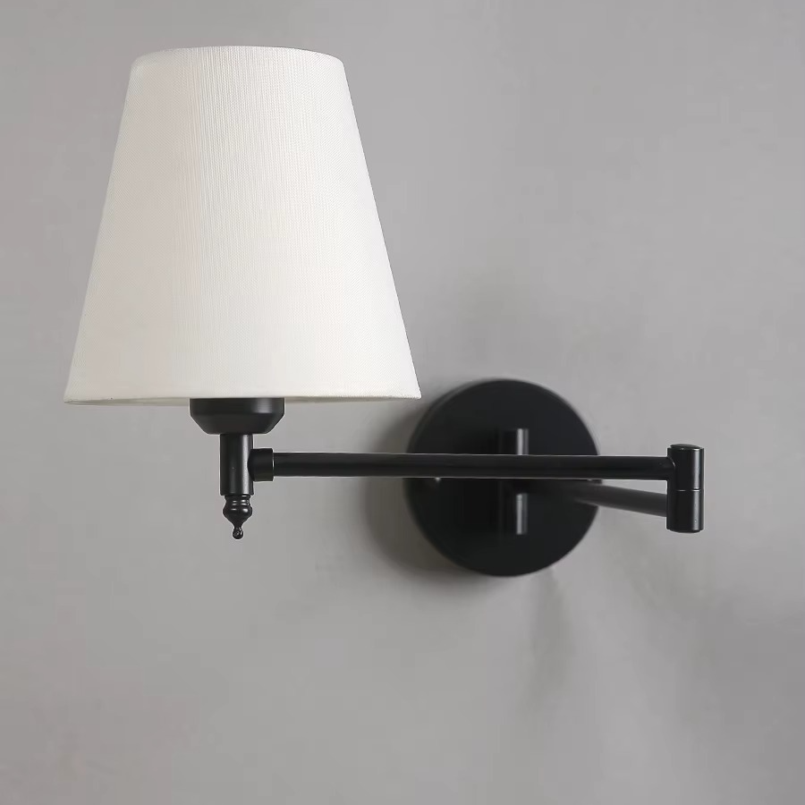 Applique murale vintage en lin et laiton │ GENA