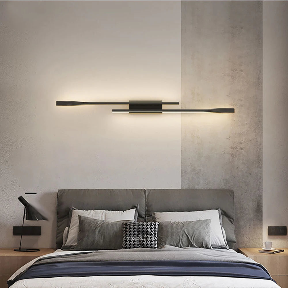 Applique murale LED en aluminium et acrylique │ FEOLI