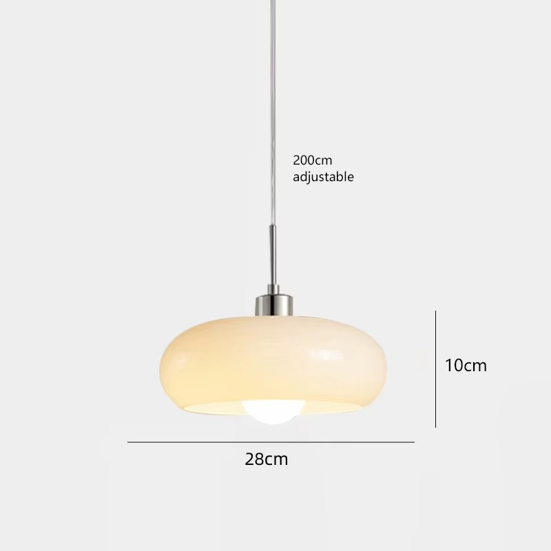 Suspension  vintage en verre │ PARIS