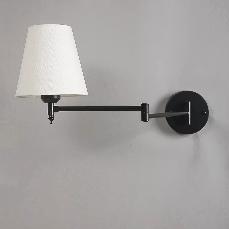 Applique murale vintage en lin et laiton │ GENA