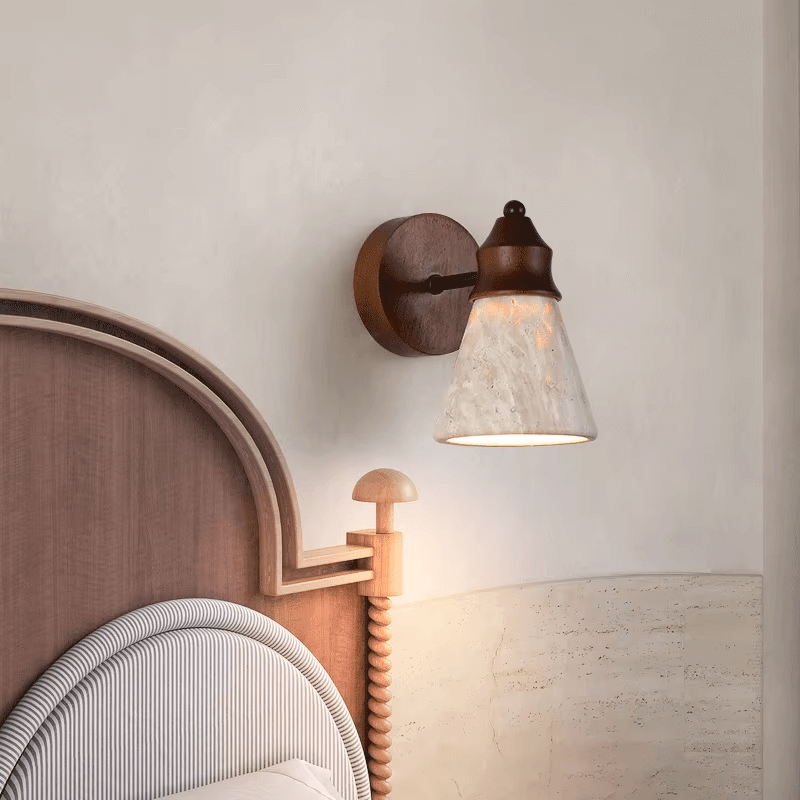 Applique murale en bois vintage │ ANOUKA