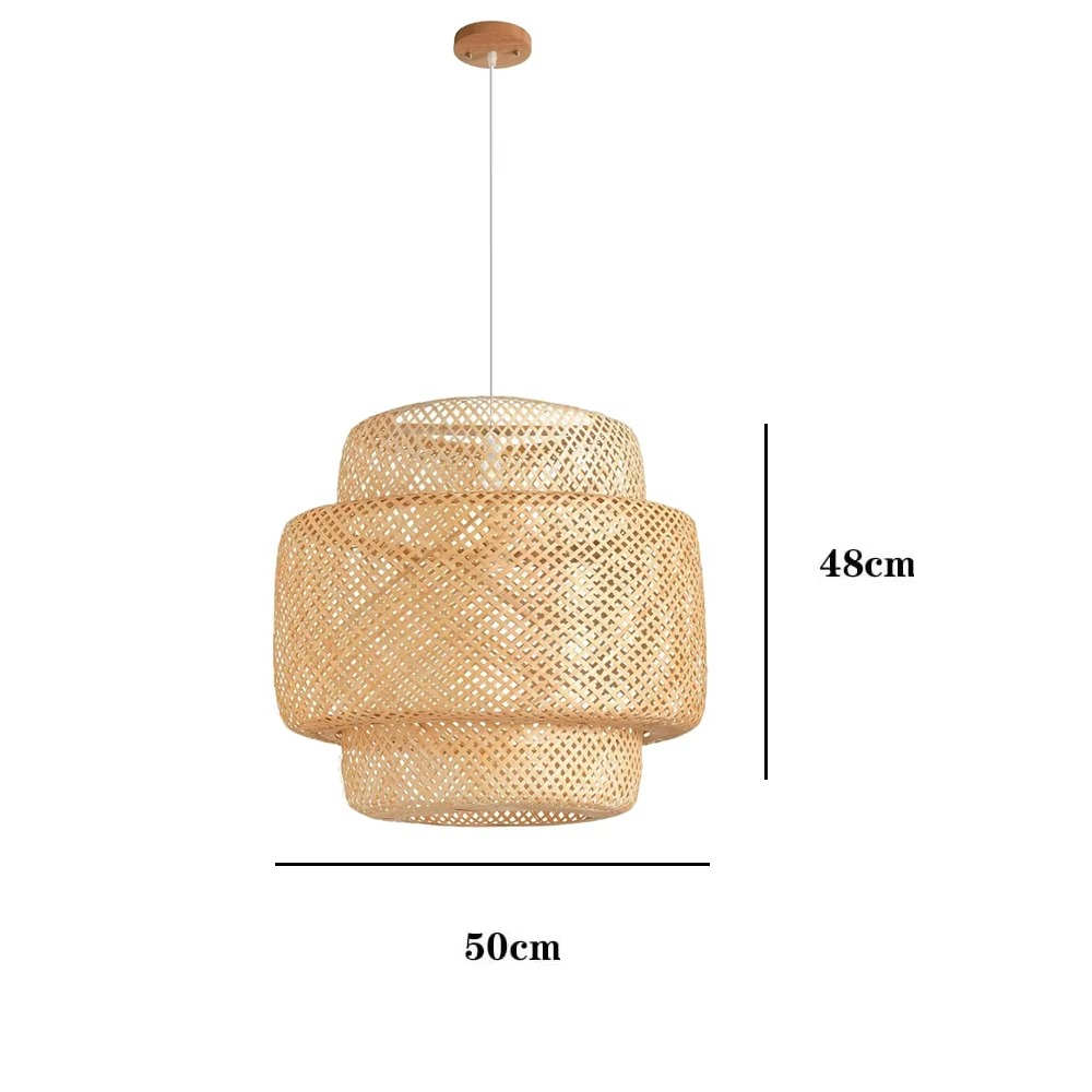 Suspension bohème en bambou TOBLI