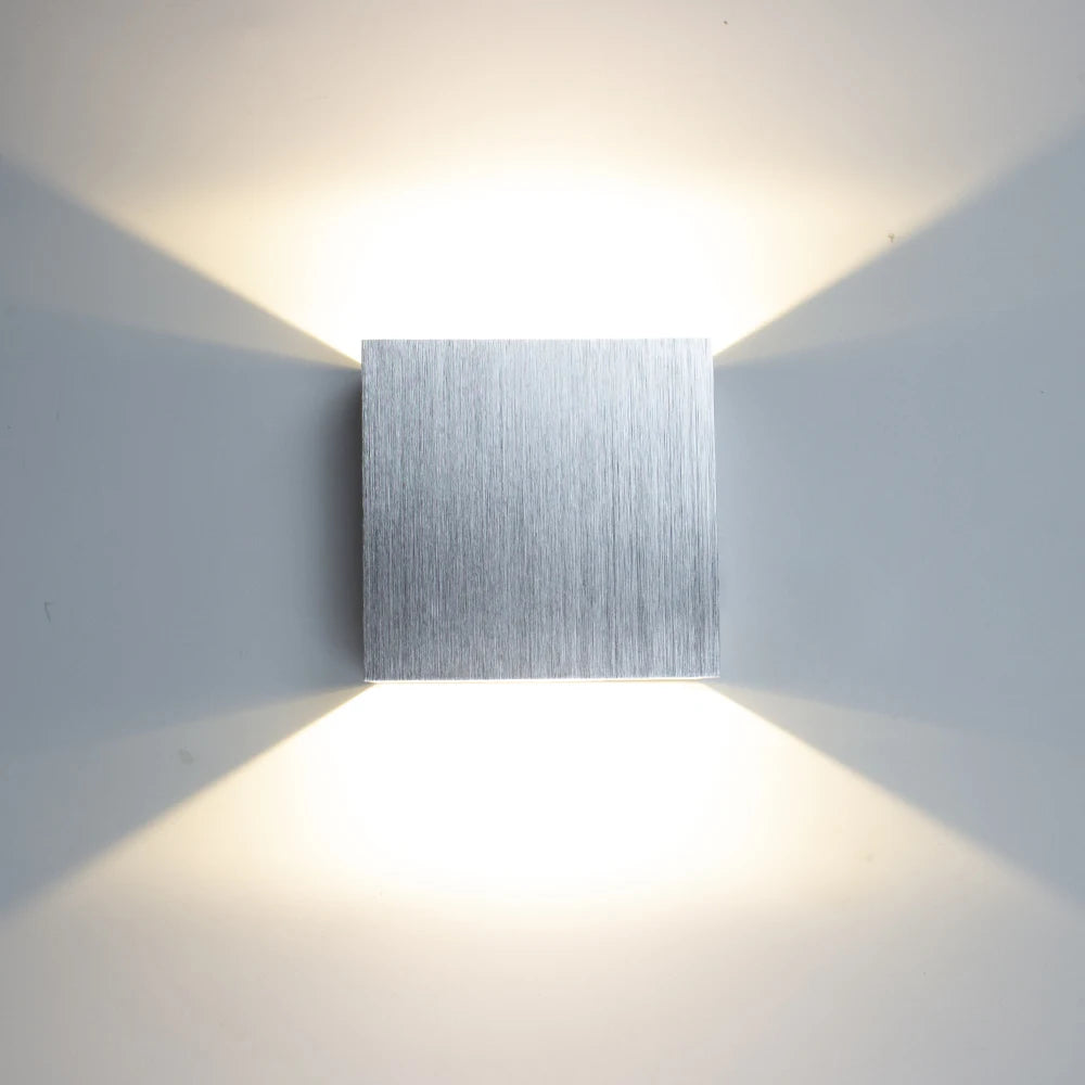 Applique murale LED carré nordique en aluminium │ ARLOJ