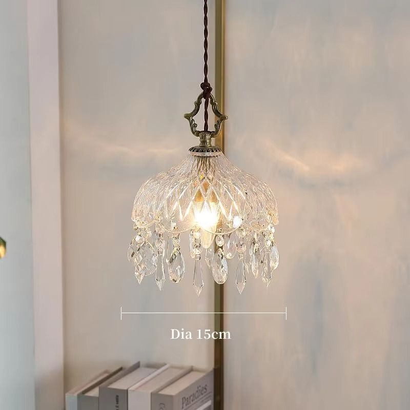 Suspension en Crystal vintage WENZY