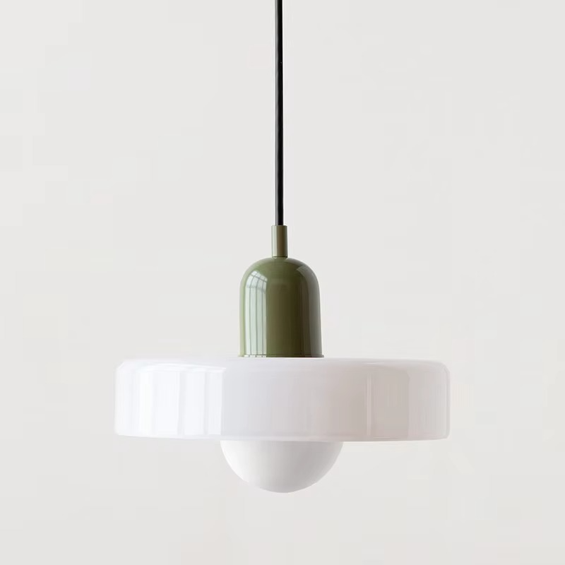 Suspension Scandinave en verre coloré COSO