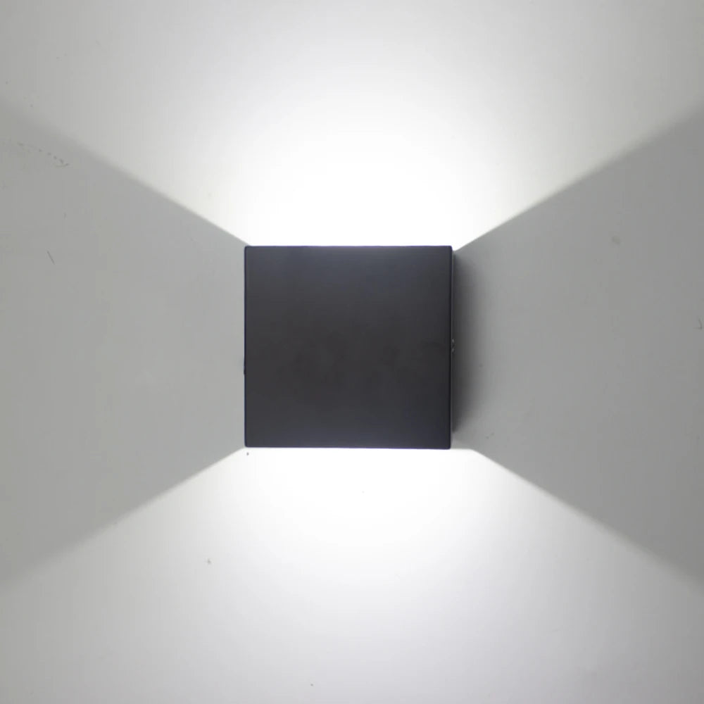 Applique murale LED carré nordique en aluminium │ ARLOJ