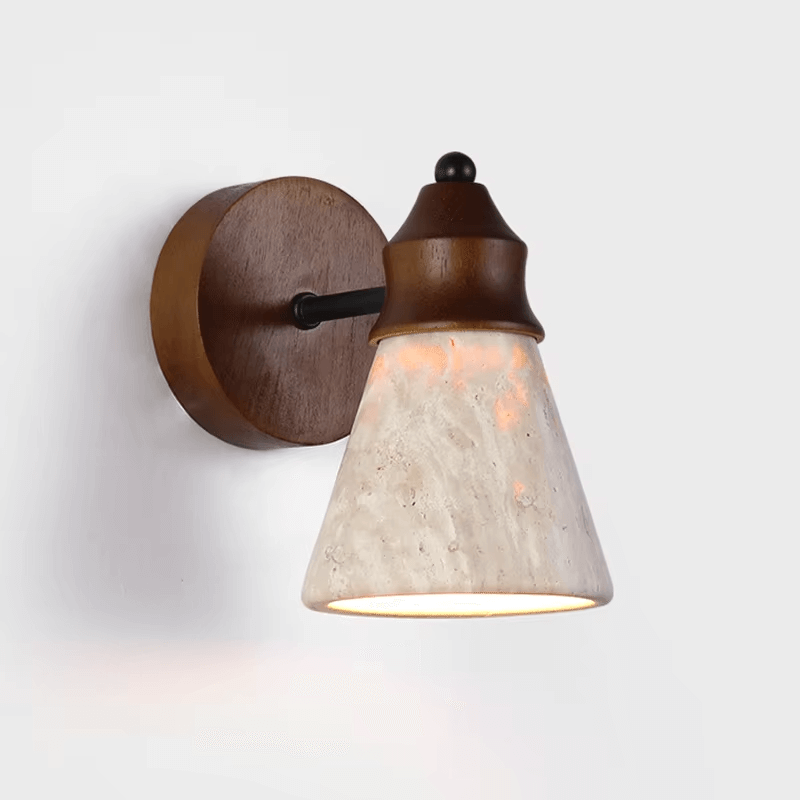 Applique murale en bois vintage │ ANOUKA